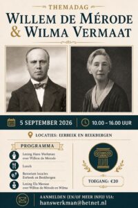 Poster Willem de Mérodedag 2026 te Eerbeek en Beekbergen
