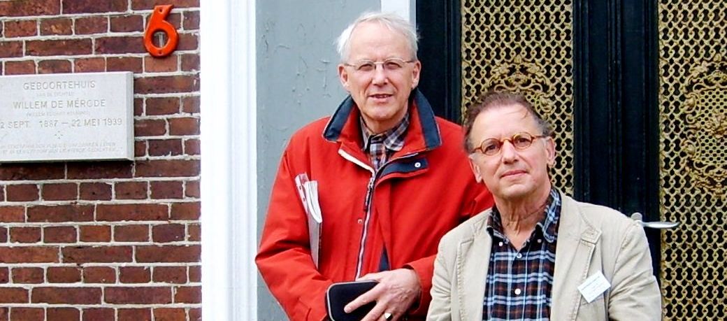 Aankondiging 1e Willem de Mérodelezing Willem de Mérode schrijver